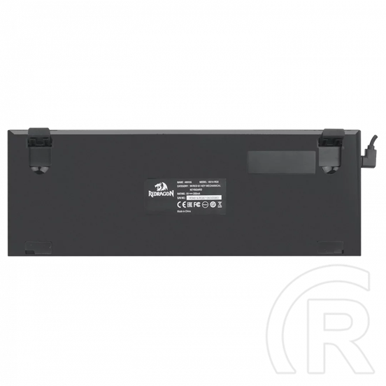 Redragon Anivia, wired mechanikus keyboard,RGB, brown switch (HU, fekete)