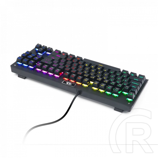 Redragon Dark Avenger RGB Blue mechanikus billentyűzet (HU, USB, fekete)