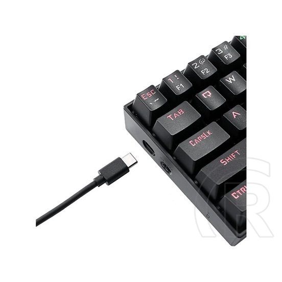 Redragon Deimos Red Switch mechanikus cordless billentyűzet (HU, USB, fekete)