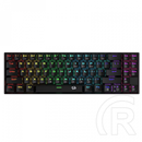 Redragon Deimos, Wired & vezeték nélküli mechanikus keyboard, RGB, brown switch (HU, fekete)