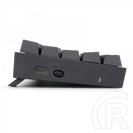 Redragon Deimos, Wired & vezeték nélküli mechanikus keyboard, RGB, brown switch (HU, fekete)