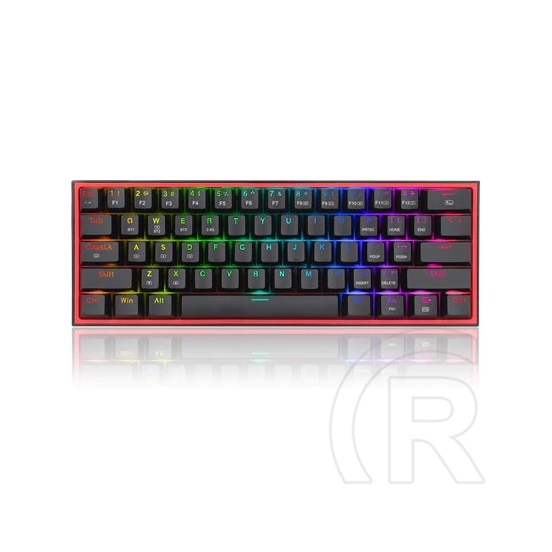 Redragon Fizz Pro black Blue Switch mechanikus billentyűzet (HU, USB, fekete)