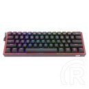 Redragon Fizz Pro black Blue Switch mechanikus billentyűzet (HU, USB, fekete)