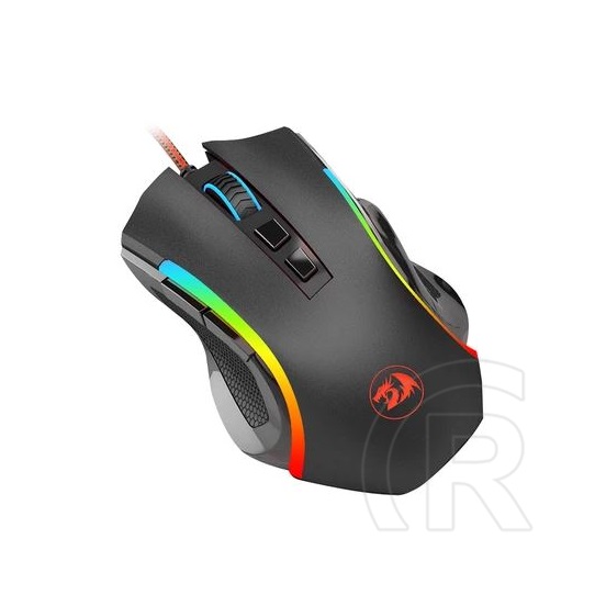 Redragon Griffin RGB optikai egér (USB, fekete)