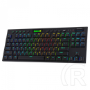 Redragon Horus TKL, wired&2.4G&BT mechanikus Keyboard, RGB, red switch (HU, fekete)
