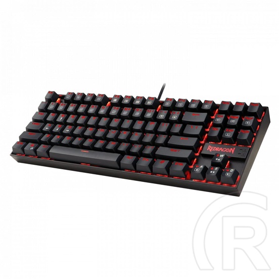 Redragon Kumara 2 Red LED Backlit Red mechanikus billentyűzet (HU, USB, fekete)