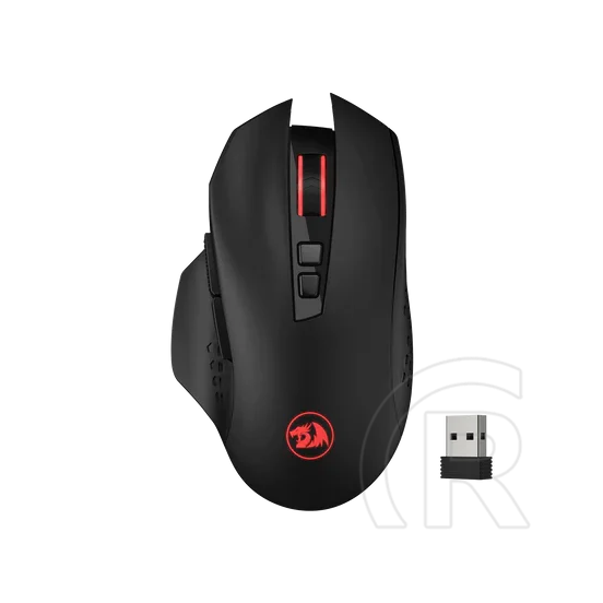 Redragon M656 Gainer vezeték nélküli gamer egér (fekete/piros)