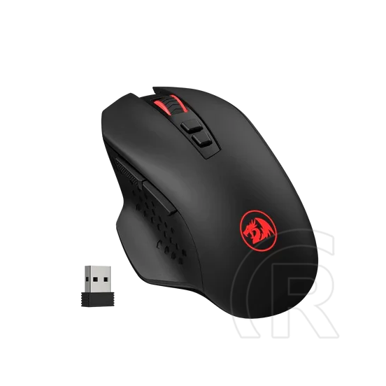 Redragon M656 Gainer vezeték nélküli gamer egér (fekete/piros)