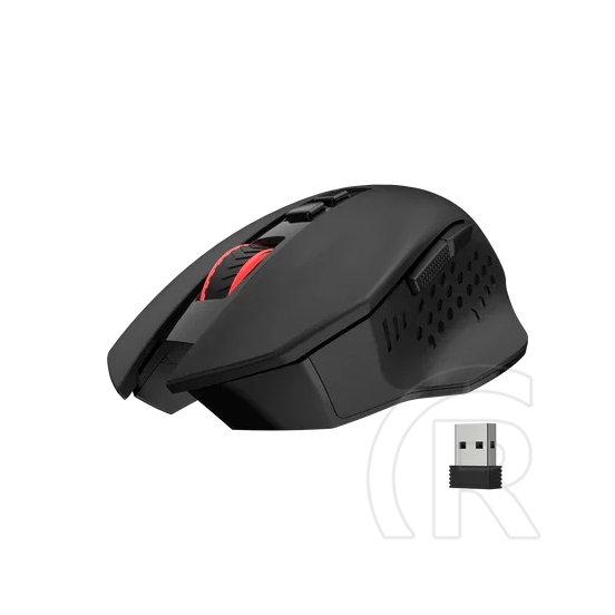 Redragon M656 Gainer vezeték nélküli gamer egér (fekete/piros)