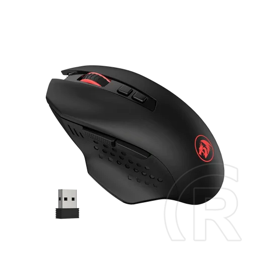Redragon M656 Gainer vezeték nélküli gamer egér (fekete/piros)