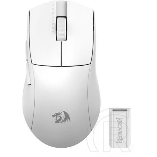 Redragon M916 PRO 4K vezeték nélküli Bluetooth gamer egér (fehér)