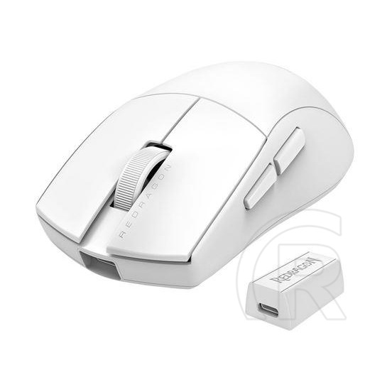 Redragon M916 PRO 4K vezeték nélküli Bluetooth gamer egér (fehér)