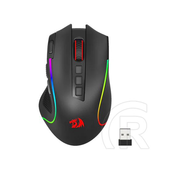 Redragon Predator M612 PRO RGB vezeték nélküli Bluetooth gamer egér (fekete)
