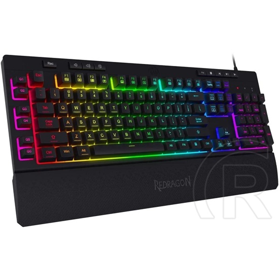 Redragon Shiva RGB Membrane billentyűzet (HU, USB, fekete)