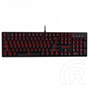 Redragon Surara Pro Red LED Backlit V-Optical Blue Switches mechanikus billentyűzet (HU, USB, fekete)