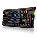 Redragon Vata RGB Blue Switch mechanikus billentyűzet (HU, USB, fekete)