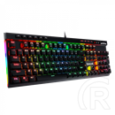 Redragon Vata RGB mechanikus gamer billentyűzet Red Switches (HU, fekete)