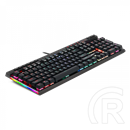 Redragon Vata RGB mechanikus gamer billentyűzet Red Switches (HU, fekete)