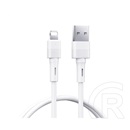 Remax Apple IPAD 2  Remax leya adatkábel (usb - lightning, 2.4a, gyorstöltő, 100cm) fehér