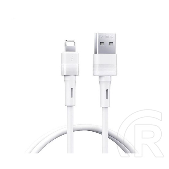 Remax Apple IPAD 2  Remax leya adatkábel (usb - lightning, 2.4a, gyorstöltő, 100cm) fehér