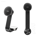 Remax autós tartó (műszerfalra, öntapadó, 360°, állítható, mágneses, összecsukható) fekete