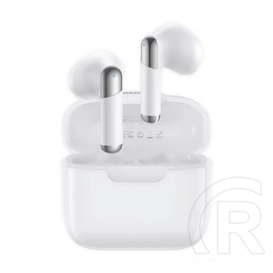 Remax cozybuds bluetooth fülhallgató sztereo (v5.4, tws, mikrofon, zajszűrő + töltőtok) fehér