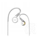 Remax fülhallgató sztereo (3.5mm jack, mikrofon, felvevő gomb, 3 hangszóró oldalanként) ezüst