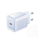 Remax jiltry hálózati töltő type-c aljzat (30w, pd gyorstöltő) lila