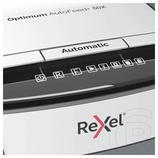 Rexel Optimum AutoFeed+ 50X iratmegsemmisítő