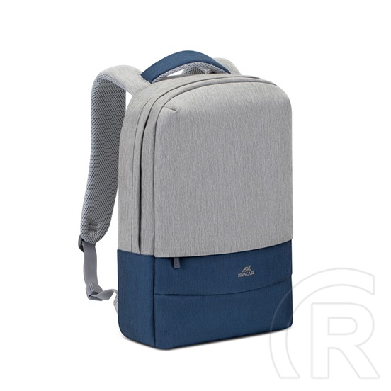 RivaCase 7562 Anti-theft notebook hátitáska (15,6", szürke/kék)