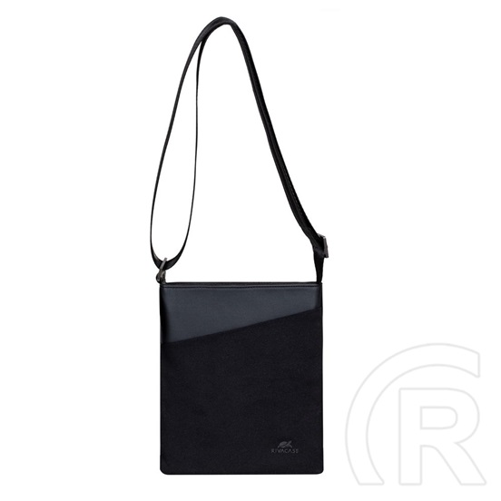 RivaCase 8509 Canvas Crossbody táska (fekete)