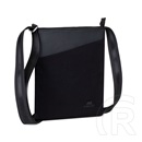 RivaCase 8509 Canvas Crossbody táska (fekete)