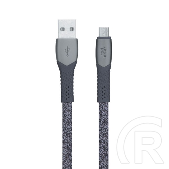 RivaCase PS6100 USB kábel (A dugó / mikro-B dugó, 1,2 m, szürke)