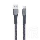 RivaCase PS6102 USB kábel (A dugó / C dugó, 1,2 m, szürke)