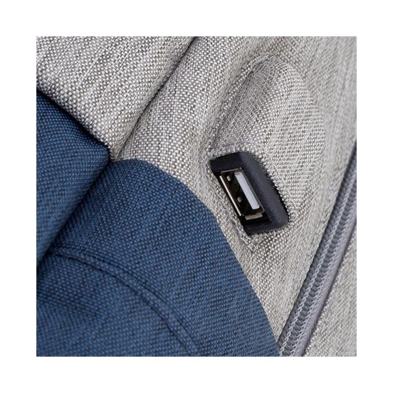 RivaCase Prater 7567 notebook hátitáska (17,3", szürke)