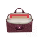 Rivacase Anvik notebook táska (14", burgundi vörös)