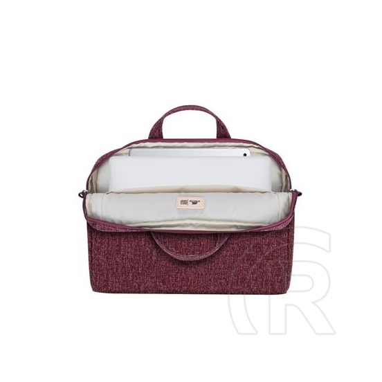 Rivacase Anvik notebook táska (14", burgundi vörös)