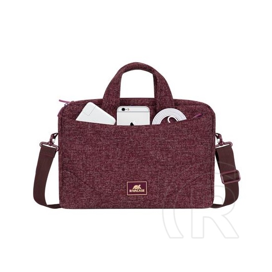 Rivacase Anvik notebook táska (14", burgundi vörös)