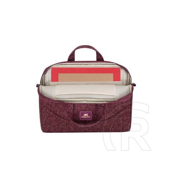 Rivacase Anvik notebook táska (14", burgundi vörös)