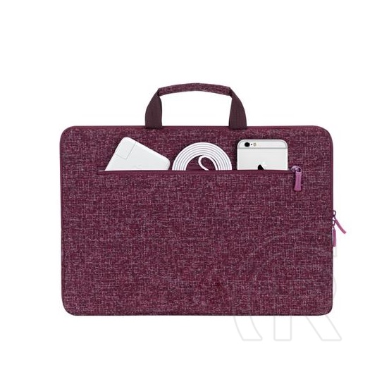 Rivacase Anvik notebook tok (13,3", burgundi vörös)