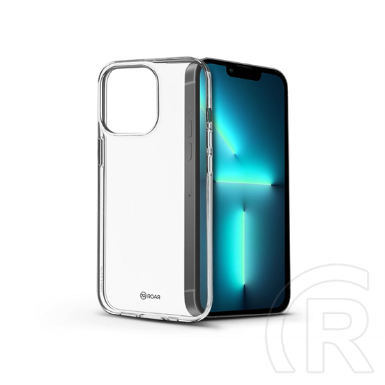 Roar All Day Full 360 szilikon hátlap (Apple iPhone 13 Pro Max, transparent)