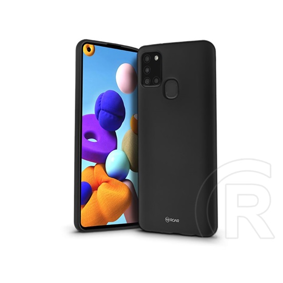 Roar All Day Full 360 szilikon hátlap (Samsung A217F Galaxy A21s, fekete)