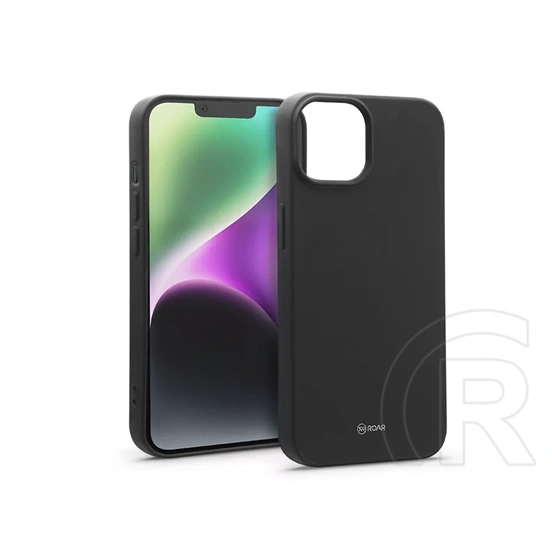 Roar All Day Full 360 szilikon tok (Apple iPhone 14, fekete)