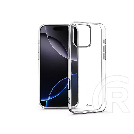 Roar All Day Full 360 szilikon tok (Apple iPhone 16 Pro Max, átlátszó)