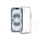 Roar All Day Full 360 szilikon tok (Apple iPhone 16+, átlátszó)
