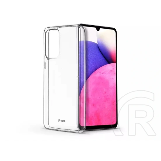 Roar All Day Full 360 szilikon tok (Samsung A336B Galaxy A33 5G, átlátszó)