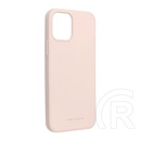 Roar Apple iPhone 14 Plus space szilikon telefonvédő (matt, mikrofiber plüss karcolásmentesítő belső, prémium) rózsaszín