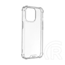 Roar Apple iPhone 15 Pro jelly armor műanyag telefonvédő (szilikon keret, közepesen ütésálló, légpárnás sarok) átlátszó