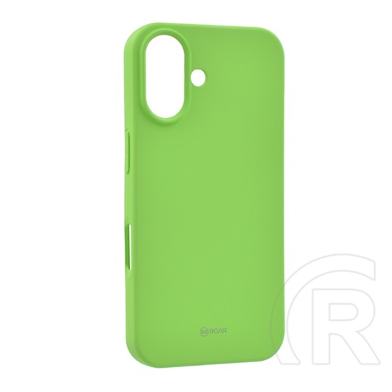 Roar Apple iPhone 16 Plus Roar all day szilikon telefonvédő (matt) világoszöld