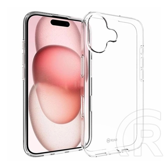 Roar Apple iPhone 16 Plus Roar all day szilikon telefonvédő (ultravékony) átlátszó